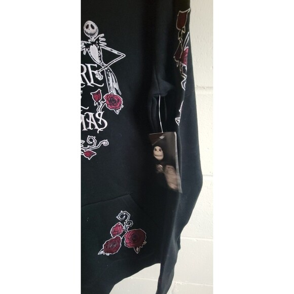 DISNEY Nightmare Before Christmas Hooded SWEATSHIRT Hoodie - NEW W TAGS Sz M - Picture 4 of 7